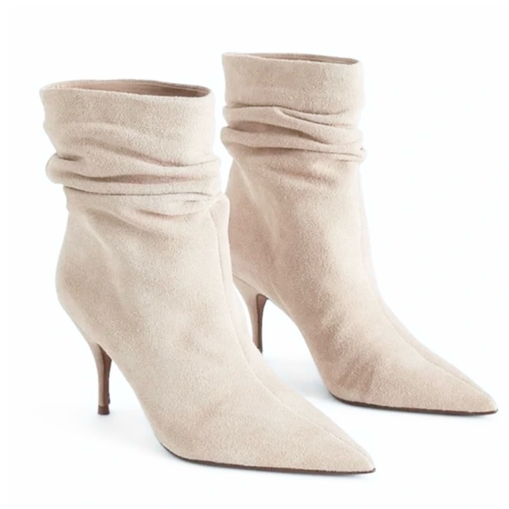 Express. Brian Atwood x Express Suede Boots. New with Tags! $168 Retail. Size 10